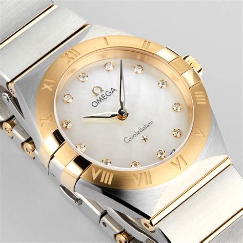 omega constellation ladies replica|how to check omega watch.